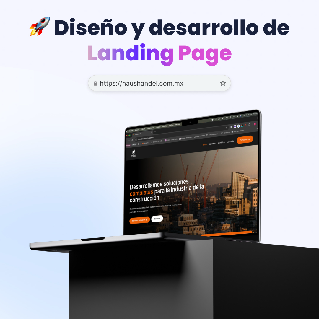 Portafolio Haushandel, Desarrollo Web Veracruz