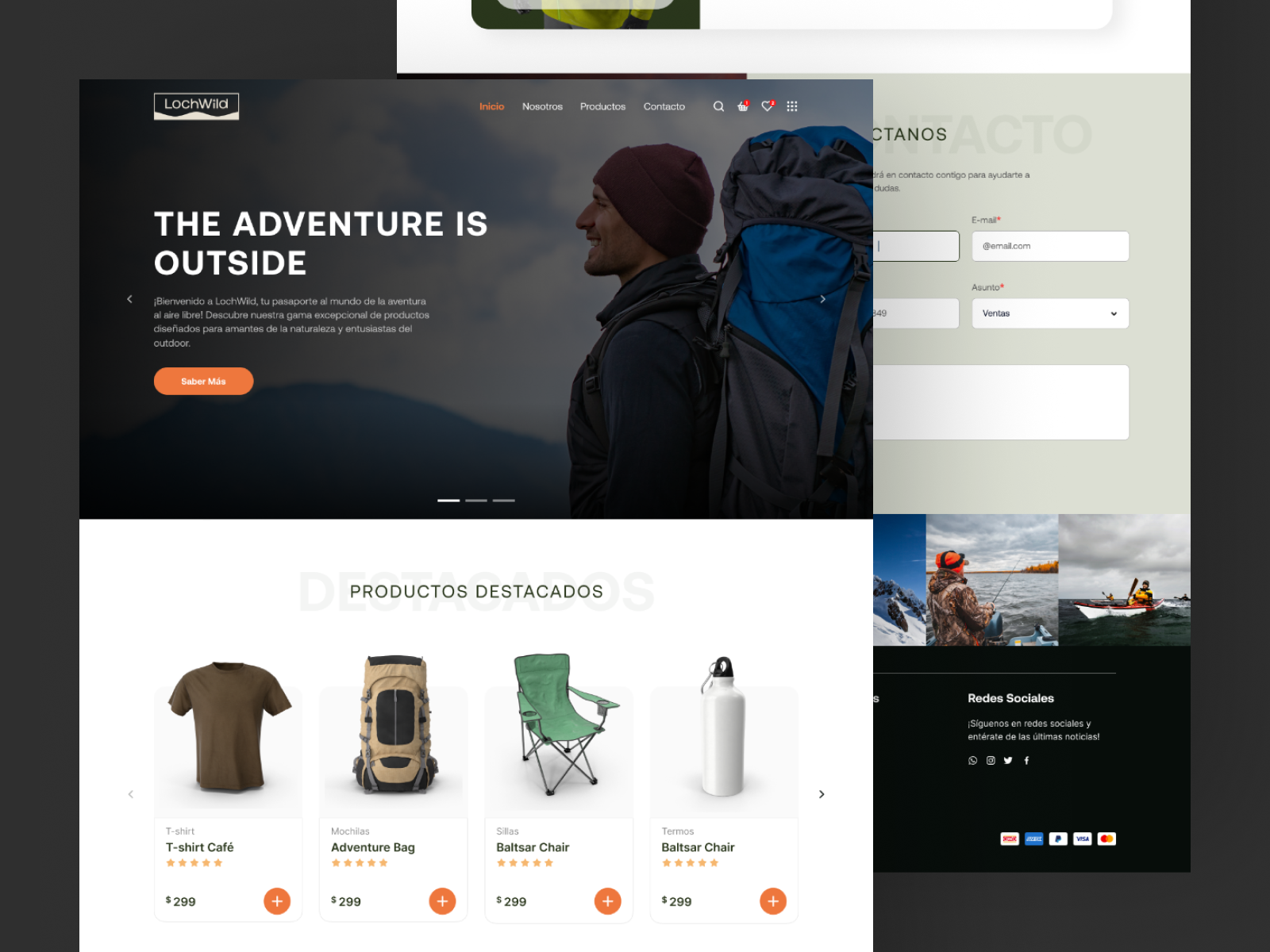 Portafolio LochWild, Desarrollo Web Veracruz