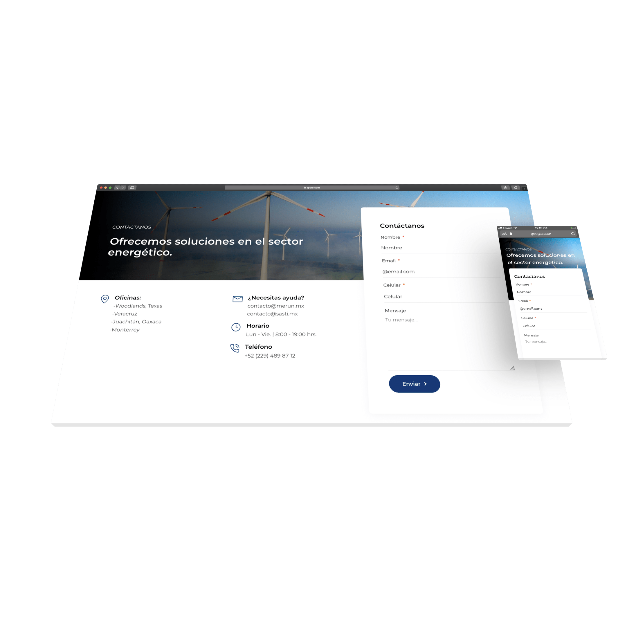 Landing Page Veracruz